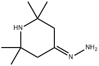 4-Piperidinone, 2,2,6,6-tetramethyl-, hydrazone Structure