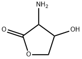 2(3H)-Furanone, 3-aminodihydro-4-hydroxy- Structure