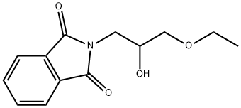 1H-Isoindole-1,3(2H)-dione, 2-(3-ethoxy-2-hydroxypropyl)- 结构式