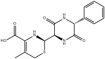(R)-2-((2R,5R)-3,6-dioxo-5-phenylpiperazin-2-yl)-5-methyl-3,6-dihydro-2H-1,3-thiazine-4-carboxylic acid