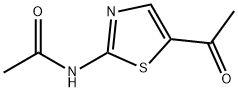 Acetamide, N-(5-acetyl-2-thiazolyl)- Struktur