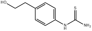 [4-(2-hydroxyethyl)phenyl]thiourea Struktur