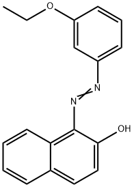 2-Naphthalenol, 1-[2-(3-ethoxyphenyl)diazenyl]- 结构式