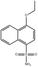 4-ethoxynaphthalene-1-sulfonamide 结构式