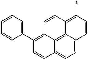 Pyrene, 1-bromo-8-phenyl- Structure