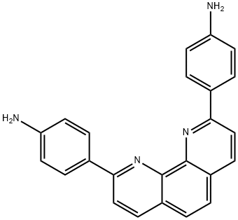 4,4'-(1,10-phenanthroline-2,9-diyl)dianiline Structure
