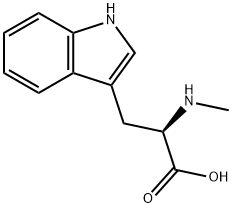 N-Methyl-D-tryptophan Struktur