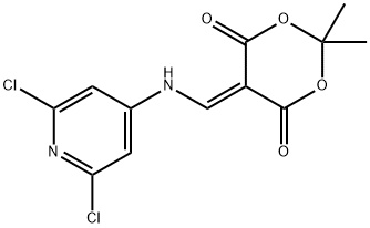 5-{[(2,6-dichloropyridin-4-yl)amino]methylidene}-2,2-dimethyl-1,3-dioxane-4,6-dione