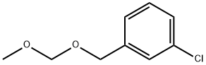 Benzene, 1-chloro-3-[(methoxymethoxy)methyl]- Structure