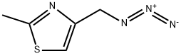 4-(azidomethyl)-2-methyl-1,3-thiazole,864262-96-4,结构式