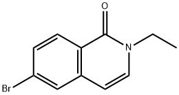 6-Bromo-2-ethylisoquinolin-1(2H)-one Structure