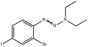 1-Triazene, 1-(2-bromo-4-iodophenyl)-3,3-diethyl-