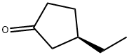 Cyclopentanone, 3-ethyl-, (3R)-,86505-42-2,结构式