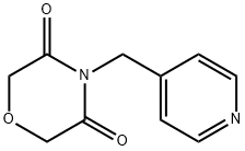 4-(Pyridin-4-ylmethyl)morpholine-3,5-dione Structure