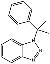 1-(2-苯基丙-2-基)-1H-苯并[D][1,2,3]三唑 结构式
