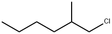 1-クロロ-2-メチルヘキサン 化学構造式