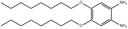 4,5-二辛氧基苯-1,2-二胺, 86723-23-1, 结构式