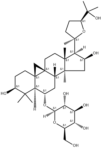 Cycloastragenol-6-O-β-D-glucoside Structure