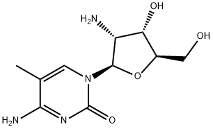 2'-Amino-2'-deoxy-5-methylcytidine Structure