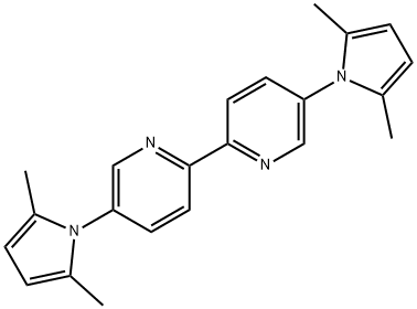 5,5'-bis(2,5-dimethyl-1H-pyrrole)-2,2'-bipyridine Structure