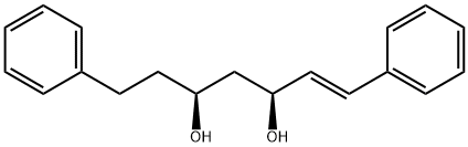 (3S,5S,E)-1,7-Diphenylhept-1-ene-3,5-diol 结构式