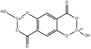 Co-MOF-74 Struktur