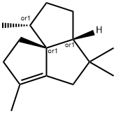 Cyclopenta[c]pentalene, 1,2,3,3a,4,5,7,8-octahydro-1,4,4,6-tetramethyl-, (1R,3aR,8aR)-rel- Structure