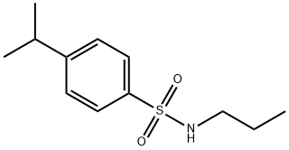 4-(丙-2-基)-N-丙基苯-1-磺酰胺 结构式