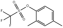 2,4-Dimethylphenyl Trifluoromethanesulfonate Struktur