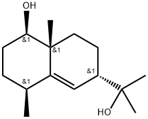7-Epi-5-eudesmene-1beta,11-diol Structure