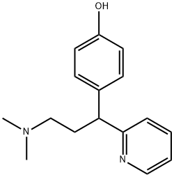 氯苯那敏杂质 1 结构式