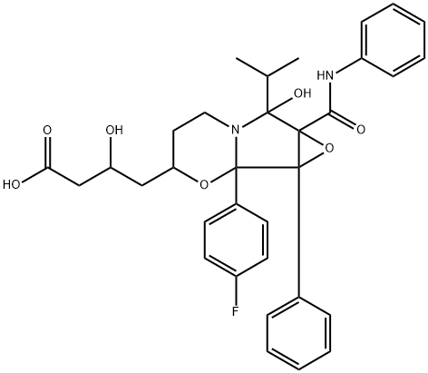 阿托伐他汀环杂质(氟苯基),873950-18-6,结构式