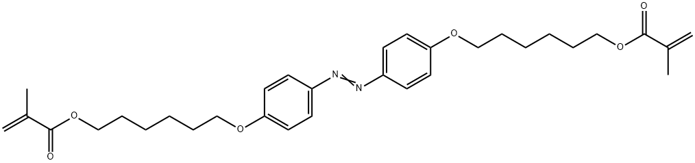 2-甲基偶氮双(4,1-苯氧基-6,1-己二基)酯2-丙烯酸(9CI), 874111-00-9, 结构式