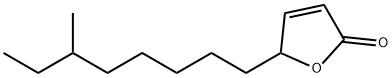 10-Methyldodec-2-en-4-olide Struktur