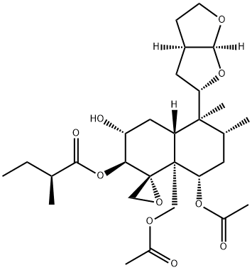 Dihydroajugapitin Structure