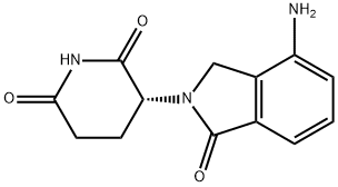 R-Lenalidomide, 874946-00-6, 结构式