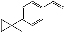 4-(1-methylcyclopropyl)benzaldehyde 结构式