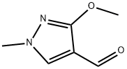 3-methoxy-1-methyl-1H-Pyrazole-4-carboxaldehyde Structure