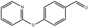4-(吡啶-2-基硫烷基)苯甲醛, 87626-35-5, 结构式