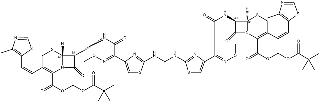 Cefditoren Impurity 3 Struktur