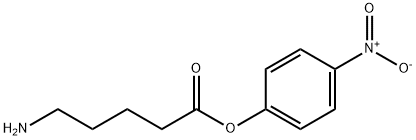 4-NITROPHENYL ESTER -5-AMINO- PENTANOIC ACID, 87880-82-8, 结构式