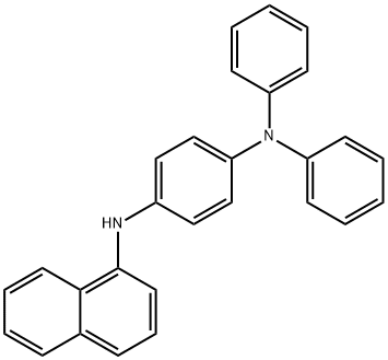 1,4-BenzenediaMine,N4-1-naphthalenyl-N1,N1-diphenyl Struktur