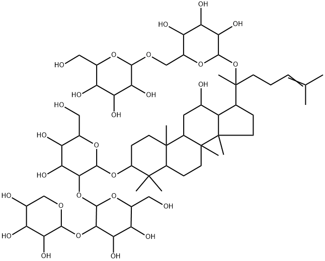 ノトギンセノシドFa 化学構造式