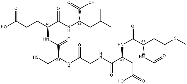 881188-51-8 N-甲酰-L-甲酰-L-Α-天冬氨酸-甘氨酸-L-胱氨酸-L-Α-谷氨酰胺-L-亮氨酸