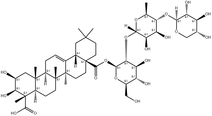 Polygalasaponin E Structure