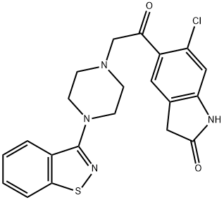 Ziprasidone QT,884305-07-1,结构式