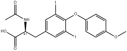 左甲状腺素钠杂质10 结构式