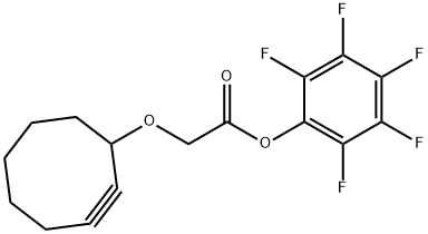 Cyclooctyne-O-PFP ester, 886209-60-5, 结构式