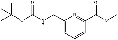 887580-23-6 2-Pyridinecarboxylic acid, 6-[[[(1,1-dimethylethoxy)carbonyl]amino]methyl]-, methyl ester