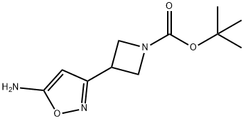 3-(1-BOC-3-氮杂环丁基)-5-氨基异噁唑, 887591-76-6, 结构式